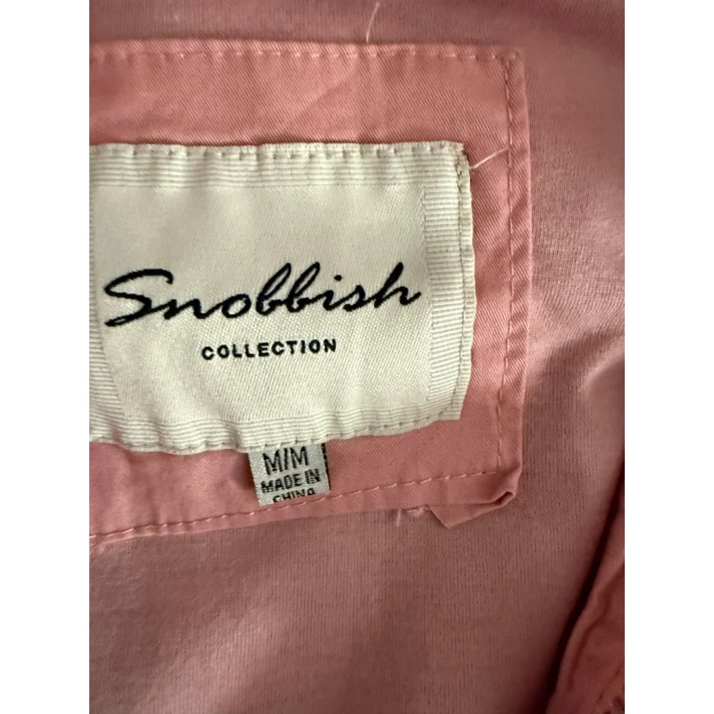 Snobbish Collection Pink Utility Jacket Women’s Medium | Hooded Anorak Coat NWT - Picture 3 of 5